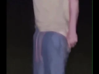 Friend pulls on every side his shorts